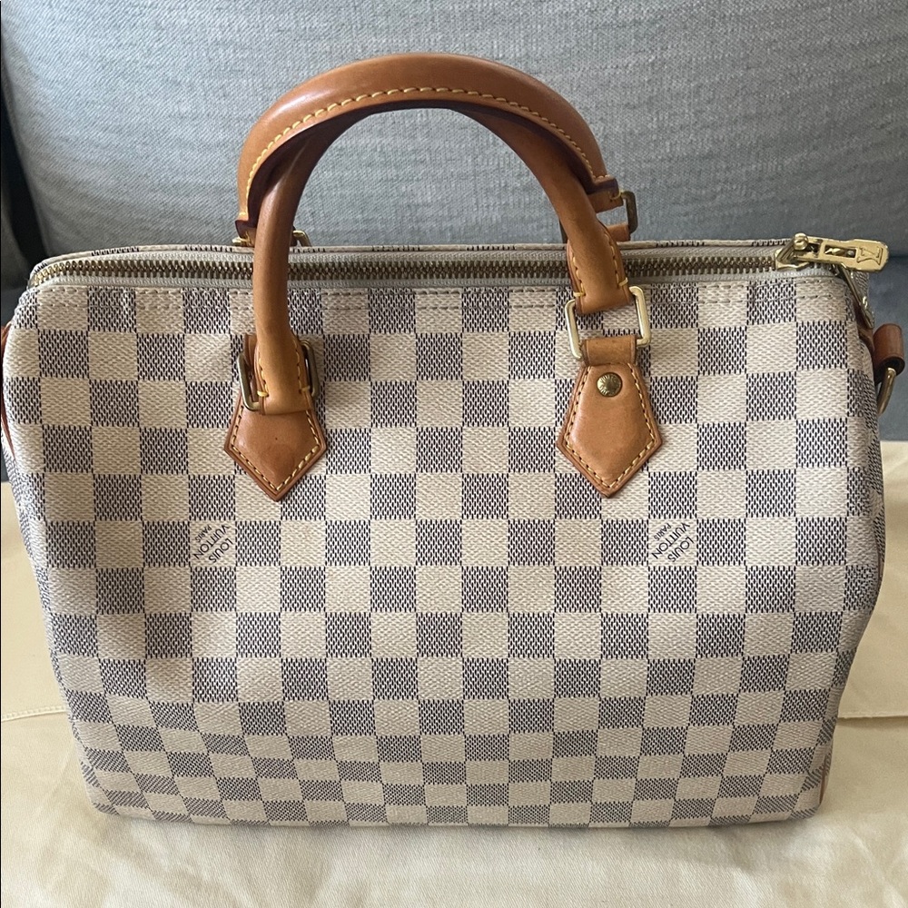 Louis Vuitton Speedy Damier Azure 30 Bandouliere - Picture 2 of 14